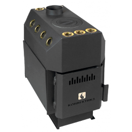 Отопительная печь Конвектика Ставр 9Ч (с чугунным кружком)